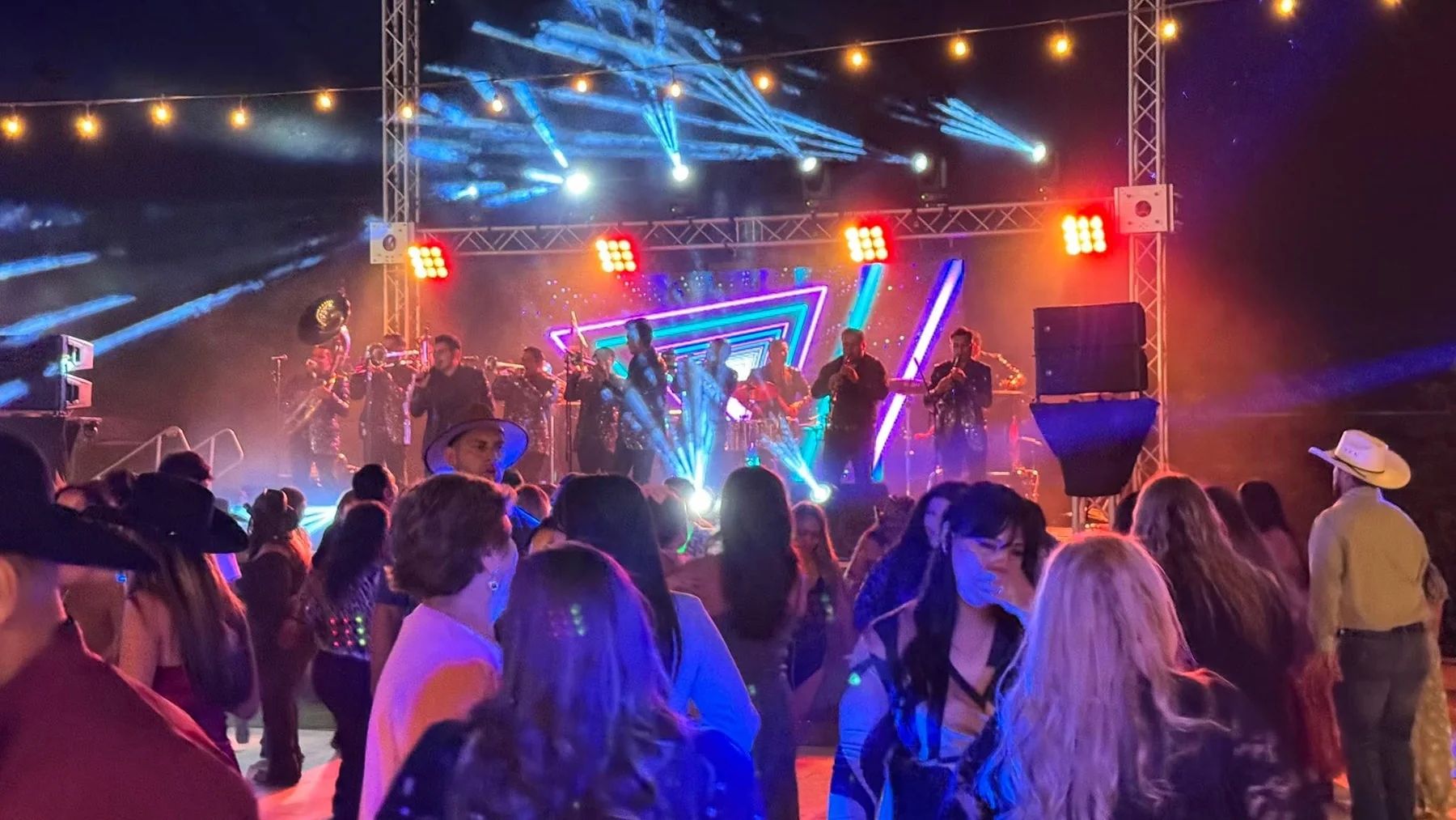 Producción para evento nocturno